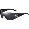 Black Frame Gray Lens
