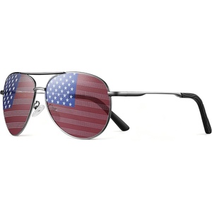 Eiuizah Polarized Aviator Sunglasses for Men Women UV400 Driving Shades(Grey)